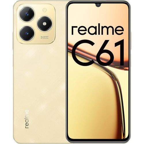 Realme C61 90Hz display front, 50MP rear camera